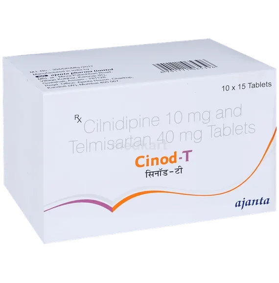cinod t 10/40mg tablet 10's